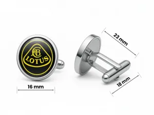 Lotus Trauzeugen Manschettenknöpfe Einzigartig Robust Max